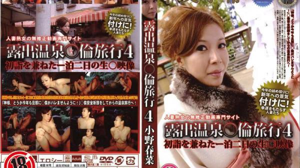 露出温泉不伦旅行 4 HM-351